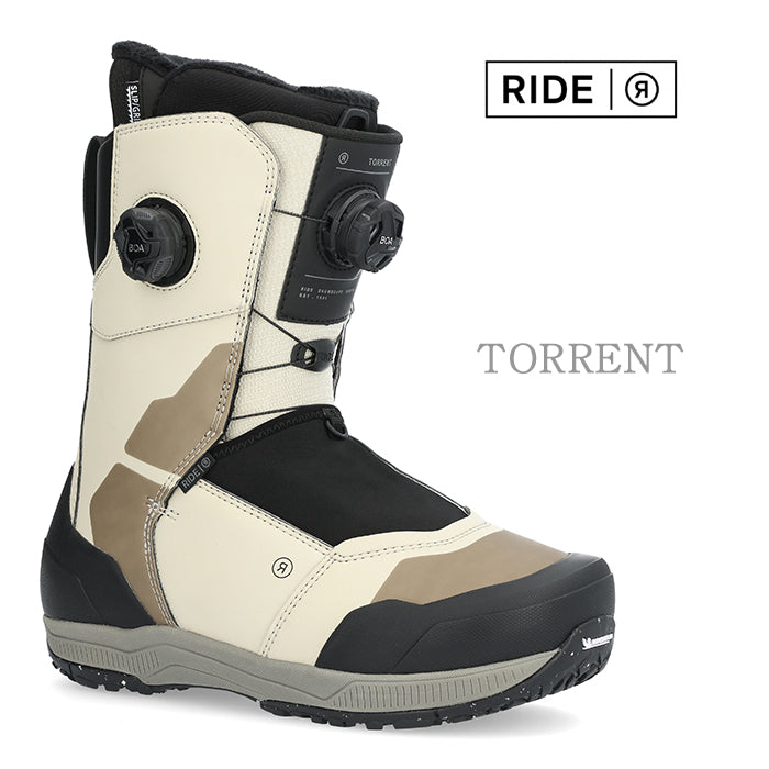 RIDE SNOWBOARD 24-25 TORRENT 早期予約 ライド トーレント ブーツ オールマウンテン フリースタイル BOAシステム ダブルボア ハイブリッド カービング パウダー バックカントリー グラトリ ラントリ スノーボード メンズ