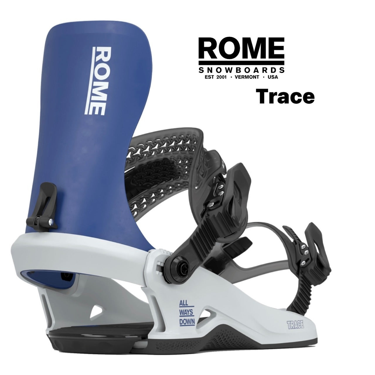 Rome Snowboards Trace 24-25  ローム トレイス オールラウンド フリースタイル パーク グラトリ パウダー バックカントリー 地形 カービング バインディング スノーボード