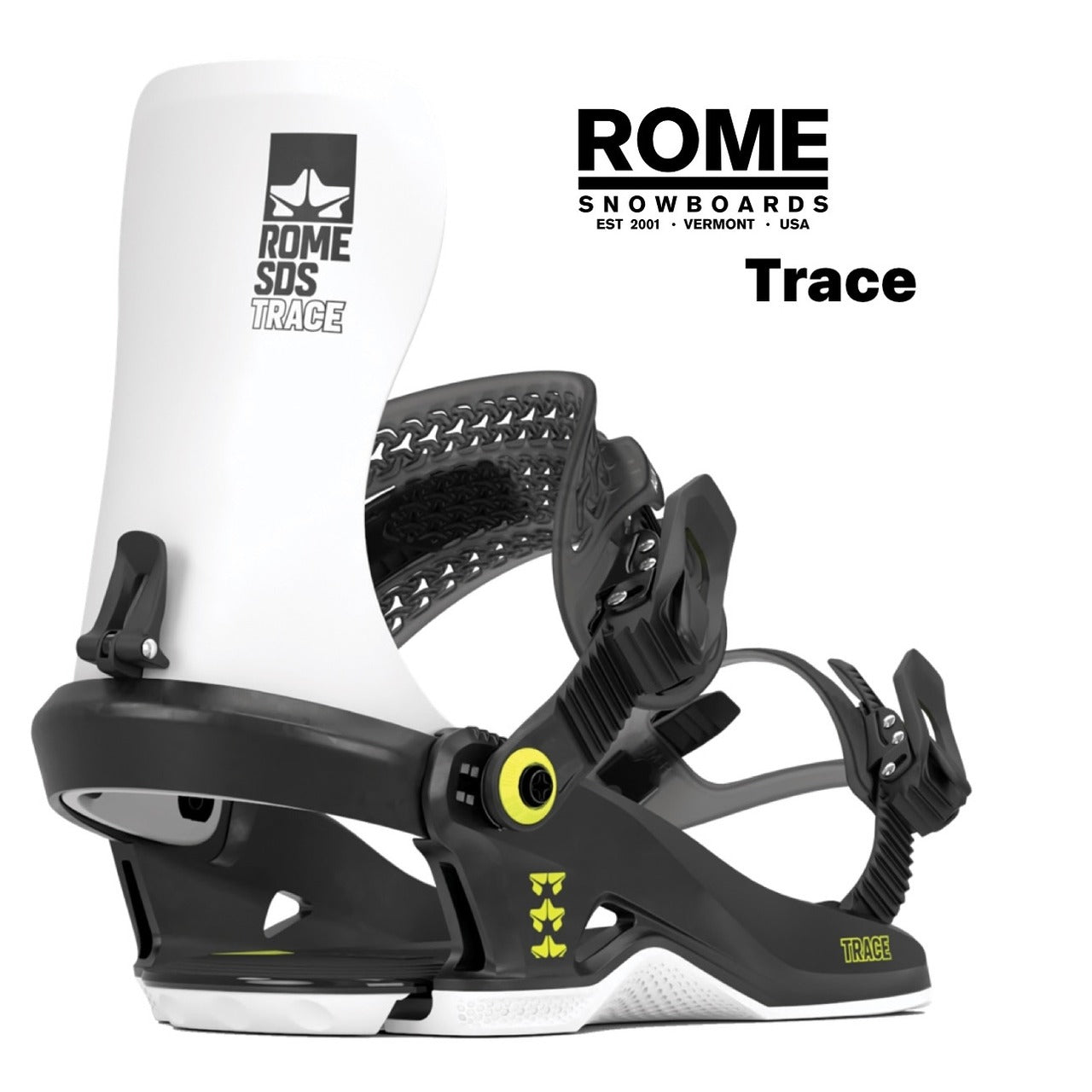 Rome Snowboards Trace 24-25  ローム トレイス オールラウンド フリースタイル パーク グラトリ パウダー バックカントリー 地形 カービング バインディング スノーボード