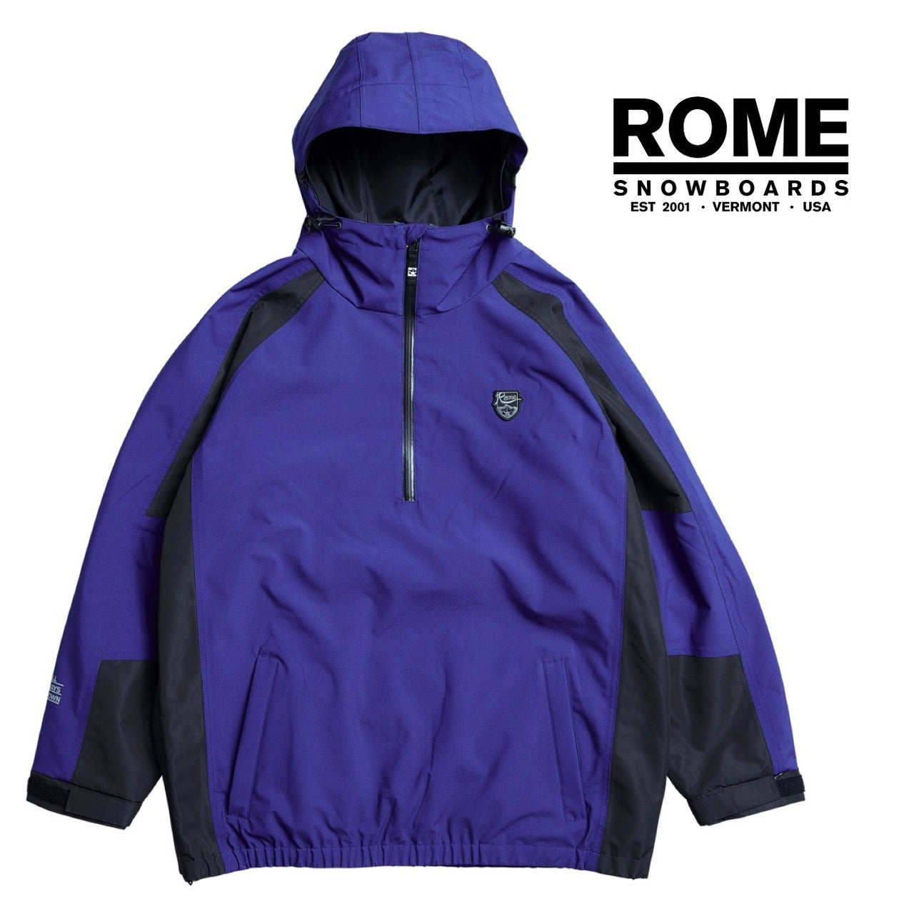 Rome Snowboards Winter 24-25 Collection OG Pullover Jacket 早期予約 スノーボード ウェア ローム プルオーバージャケット カービング グラトリ ラントリ バックカントリー パウダー メンズ レディース ユニセックス