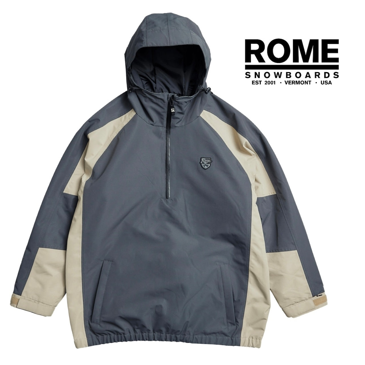 Rome Snowboards Winter 24-25 Collection OG Pullover Jacket 早期予約 スノーボード ウェア ローム プルオーバージャケット カービング グラトリ ラントリ バックカントリー パウダー メンズ レディース ユニセックス