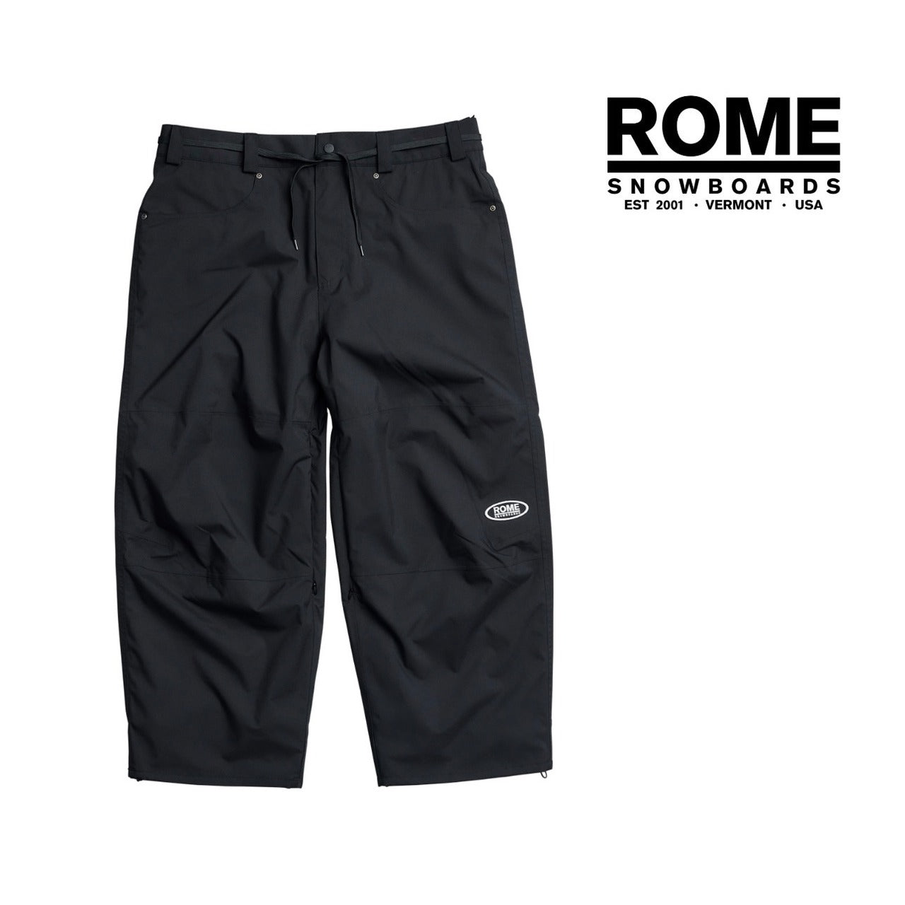 Rome Snowboards Winter 24-25 Collection Baggy Pants  スノーボード ウェア ローム バギーパンツ カービング グラトリ ラントリ バックカントリー パウダー メンズ レディース ユニセックス