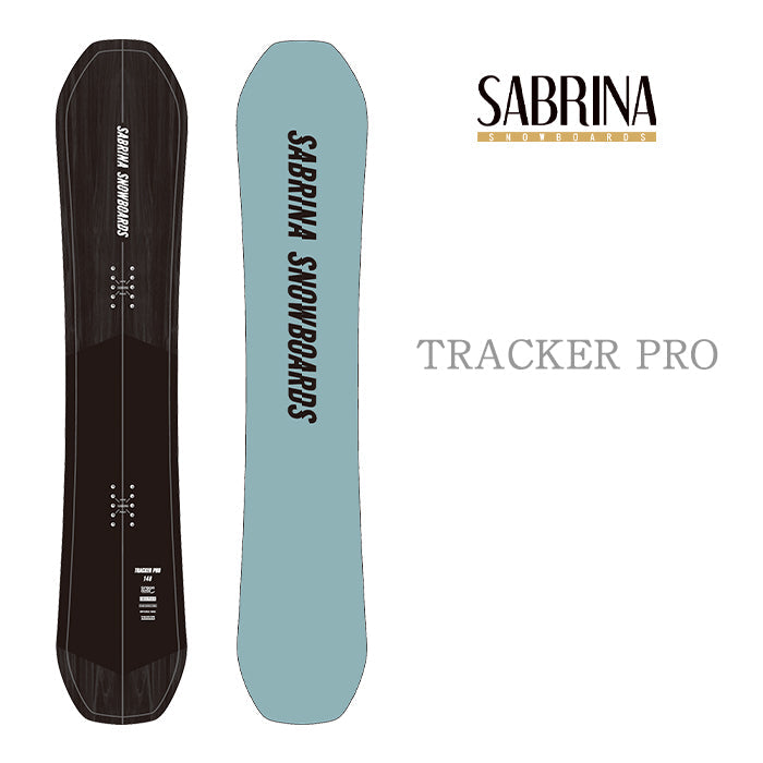 Sabrina Snowboards TRACKER PRO 24-25  サブリナ トラッカープロ オールマウンテン キャンバー カービング 地形 パウダー バックカントリー パーク スノーボード レディース