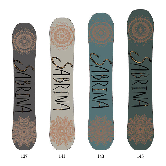 Sabrina Snowboards LOUVE 24-25 早期予約 サブリナ ルーヴ オールマウンテン フリースタイル ハイブリッドキャンバー カービング 地形 グラトリ ラントリ パーク スノーボード レディース