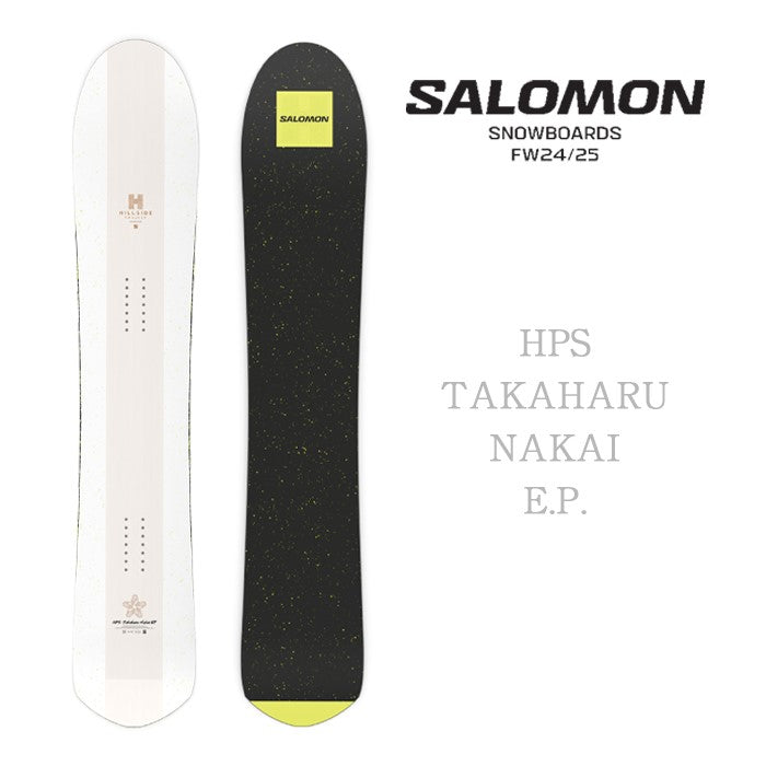 Salomon HPS - TAKAHARU NAKAI E.P. 24-25 サロモン 中井孝治 プロシリーズ 限定生産 オールマウンテン カービング パウダー バックカントリー ハイブリッドキャンバー フリースタイル  グラトリ ラントリ スノーボード メンズ レディース