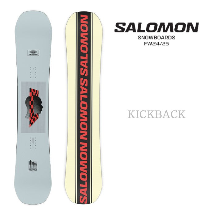 早期予約受付中 Salomon KICK BACK 24-25 サロモン キックバック フリースタイル パーク グラトリ ラントリ カービング パウダー バックカントリー ハイブリッドキャンバー スノーボード メンズ レディース