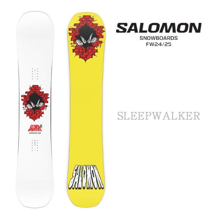 Salomon SLEEPWALKER 24-25 サロモン スリープウォーカー フリースタイル パーク グラトリ ラントリ カービング パウダー バックカントリー ハイブリッドキャンバー スノーボード メンズ レディース