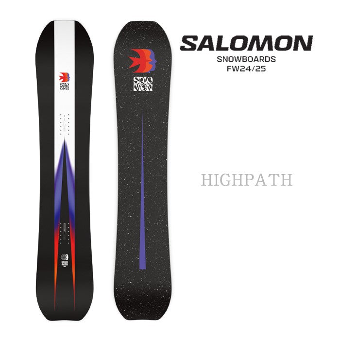 Salomon HIGHPATH 24-25 サロモン ハイパス オールマウンテン カービング パウダー バックカントリー ハイブリッドキャンバー フリースタイル  グラトリ ラントリ スノーボード メンズ レディース