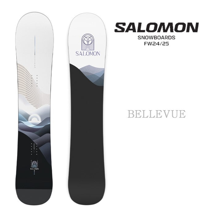 Salomon BELLEVUE 24-25 サロモン ベルビュー オールマウンテン カービング パウダー バックカントリー ハイブリッドキャンバー フリースタイル  グラトリ ラントリ スノーボード レディース メンズ