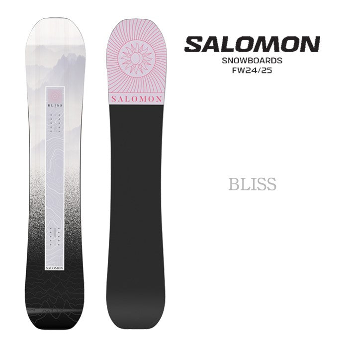 Salomon BLISS 24-25 サロモン ブリス オールマウンテン カービング パウダー バックカントリー ハイブリッドキャンバー フリースタイル  グラトリ ラントリ スノーボード レディース メンズ