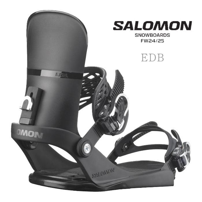 早期予約受付中 Salomon EDB 24-25 snowboard スノーボード サロモン バインディング イーディービー オールマウンテン フリースタイル カービング グラトリ パウダー ビンディング レディース ユニセックス