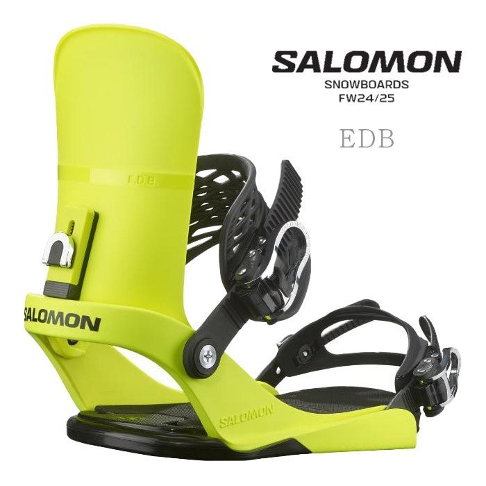 Salomon EDB 24-25 snowboard スノーボード サロモン バインディング イーディービー オールマウンテン フリースタイル カービング グラトリ パウダー ビンディング レディース ユニセックス