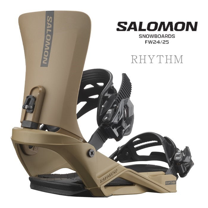 Salomon RHYTHM 24-25 snowboard スノーボード サロモン バインディング リズム オールマウンテン フリースタイル カービング グラトリ パウダー ビンディング レディース ユニセックス