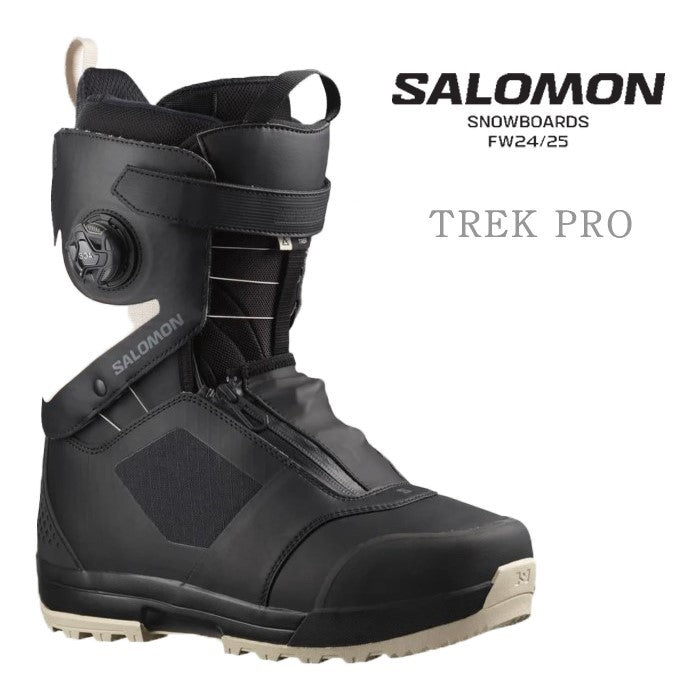 早期予約受付中 Salomon TREK PRO SERIES 24-25 snowboard スノーボード サロモン ブーツ トレック オールマウンテン フリースタイル カービング グラトリ パウダー メンズ