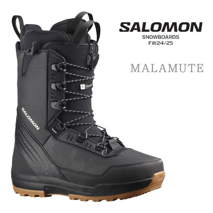 早期予約受付中 Salomon MALAMUTE 24-25 snowboard スノーボード サロモン ブーツ マラミュート オールマウンテン フリースタイル カービング グラトリ パウダー メンズ