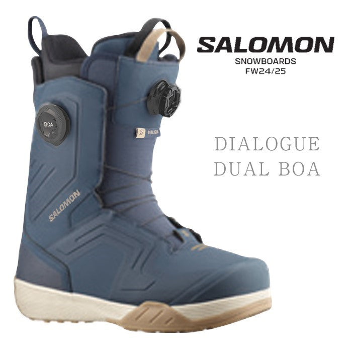 Salomon DIALOGUE DUAL BOA 24-25 snowboard スノーボード サロモン ブーツ ダイアログデュアルボア ボアシステム オールマウンテン フリースタイル カービング グラトリ パウダー メンズ