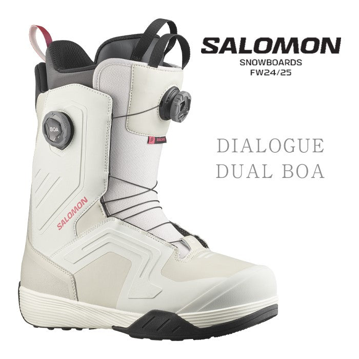 早期予約受付中 Salomon DIALOGUE DUAL BOA 24-25 snowboard スノーボード サロモン ブーツ ダイアログデュアルボア ボアシステム オールマウンテン フリースタイル カービング グラトリ パウダー メンズ