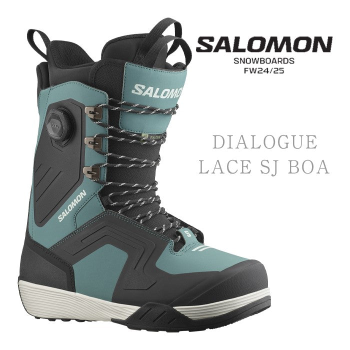 Salomon DIALOGUE LACE SJ BOA 24-25 snowboard スノーボード サロモン ブーツ ダイアログレース ボアシステム オールマウンテン フリースタイル カービング グラトリ パウダー メンズ