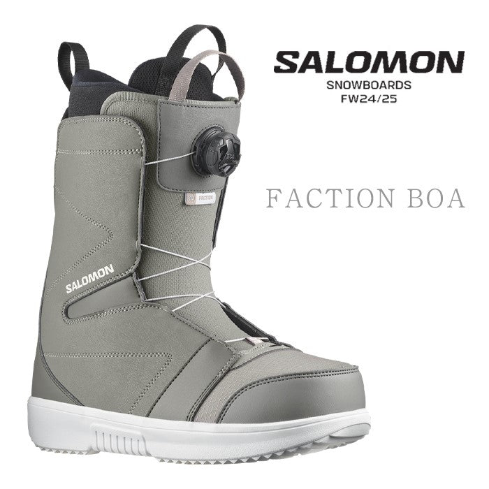 Salomon FACTION BOA 24-25 snowboard スノーボード サロモン ブーツ ファクションボア ボアシステム オールマウンテン フリースタイル カービング グラトリ パウダー メンズ