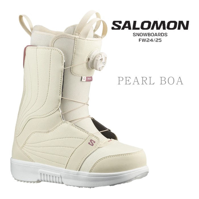 Salomon PEARL BOA 24-25 snowboard スノーボード サロモン ブーツ パールボア ボアシステム オールマウンテン フリースタイル カービング グラトリ パウダー レディース