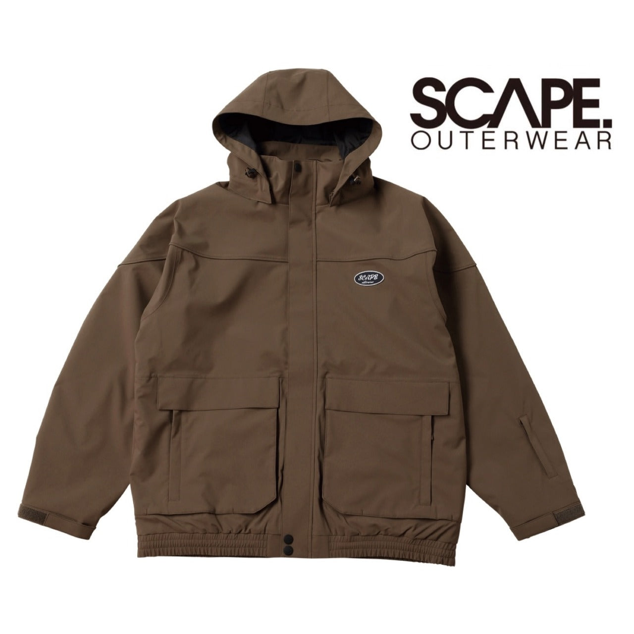 Scape Outerwear 24-25 Derby Jacket 早期予約 スノーボード ウェア エスケープ ダービージャケット カービング グラトリ ラントリ バックカントリー パウダー メンズ レディース ユニセックス