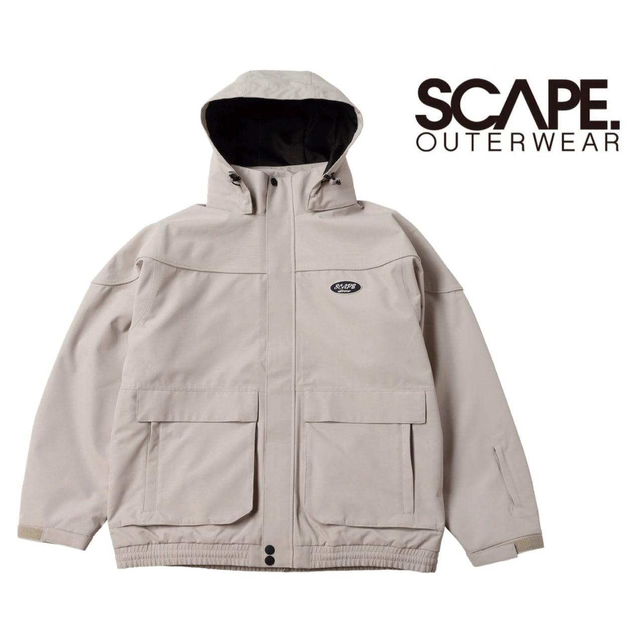 Scape Outerwear 24-25 Derby Jacket 早期予約 スノーボード ウェア エスケープ ダービージャケット カービング グラトリ ラントリ バックカントリー パウダー メンズ レディース ユニセックス