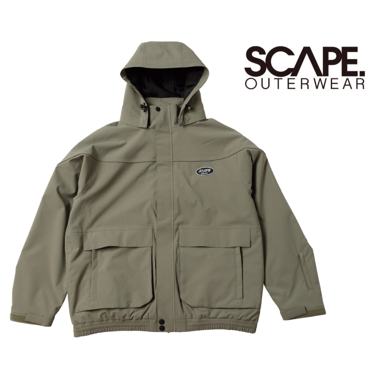 Scape Outerwear 24-25 Derby Jacket 早期予約 スノーボード ウェア エスケープ ダービージャケット カービング グラトリ ラントリ バックカントリー パウダー メンズ レディース ユニセックス