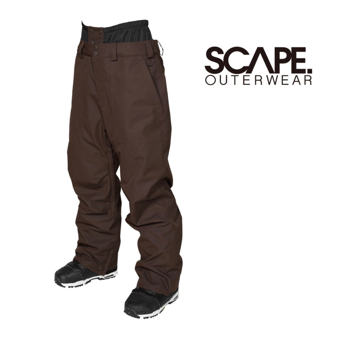 Scape Outerwear 24-25 Baker Pants 早期予約 スノーボード ウェア エスケープ ベーカーパンツ カービング グラトリ ラントリ バックカントリー パウダー メンズ レディース ユニセックス