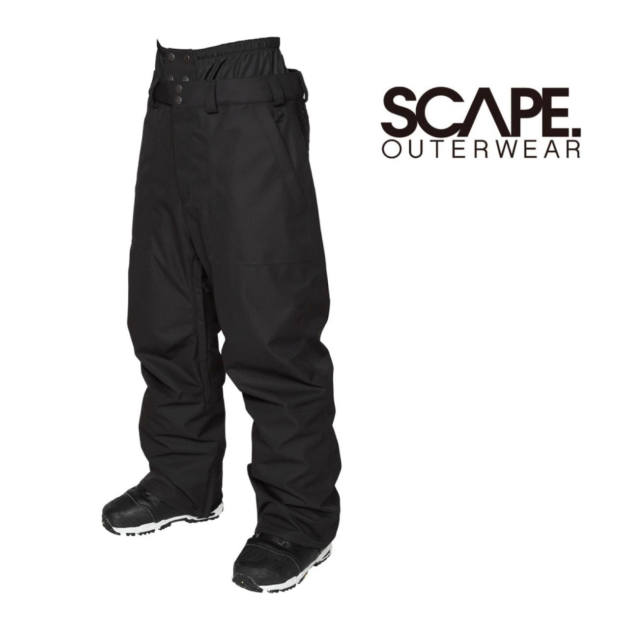 Scape Outerwear 24-25 Baker Pants 早期予約 スノーボード ウェア エスケープ ベーカーパンツ カービング グラトリ ラントリ バックカントリー パウダー メンズ レディース ユニセックス