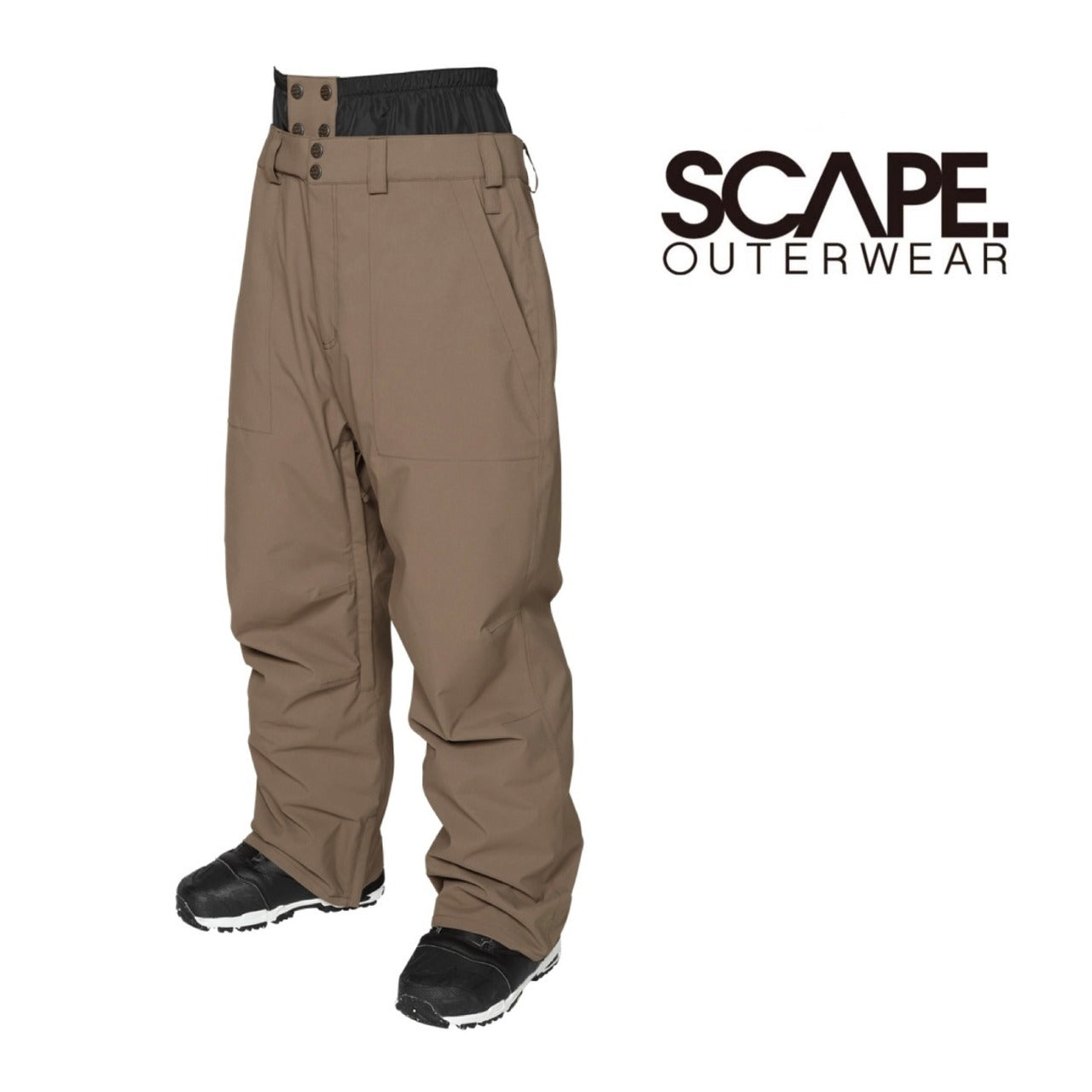 Scape Outerwear 24-25 Baker Pants 早期予約 スノーボード ウェア エスケープ ベーカーパンツ カービング グラトリ ラントリ バックカントリー パウダー メンズ レディース ユニセックス