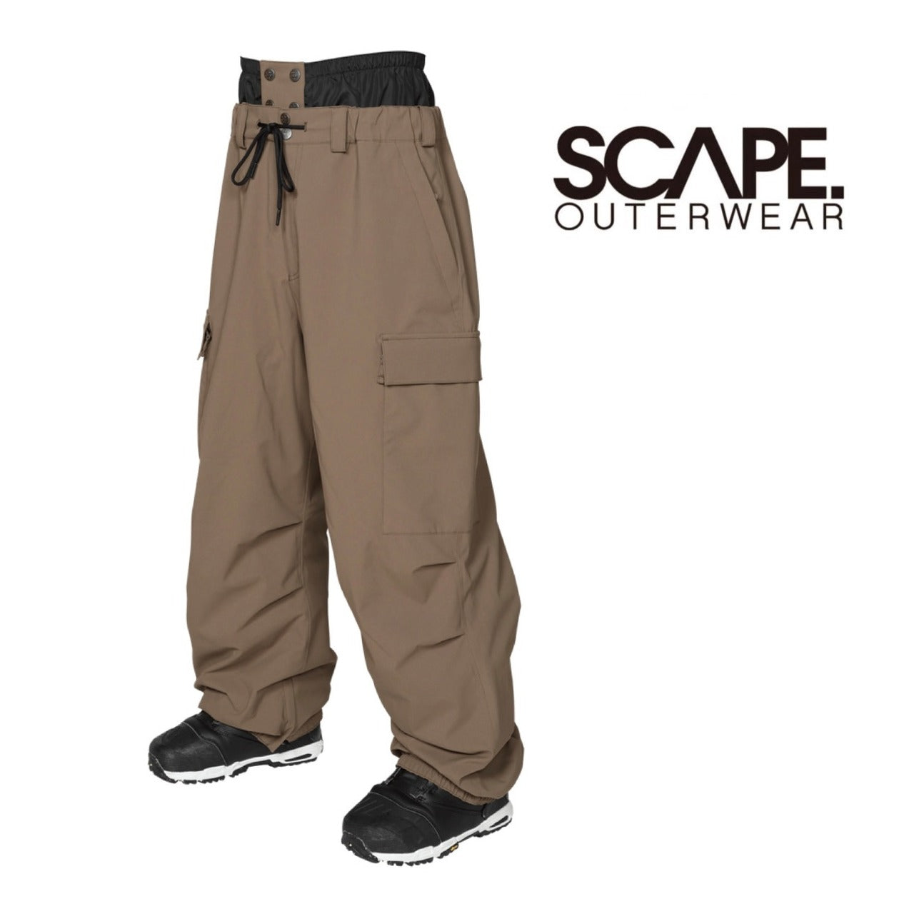 Scape Outerwear 24-25 Baggy Pants 早期予約 スノーボード ウェア エスケープ バギーパンツ カービング グラトリ ラントリ バックカントリー パウダー メンズ レディース ユニセックス