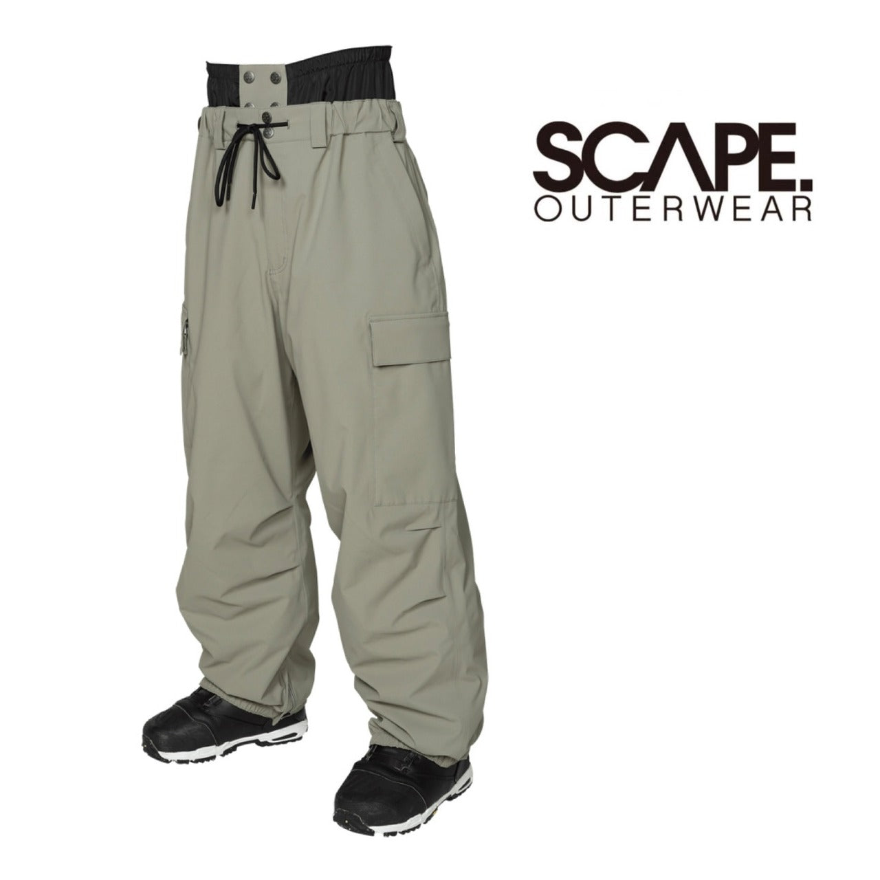 Scape Outerwear 24-25 Baggy Pants 早期予約 スノーボード ウェア エスケープ バギーパンツ カービング グラトリ ラントリ バックカントリー パウダー メンズ レディース ユニセックス