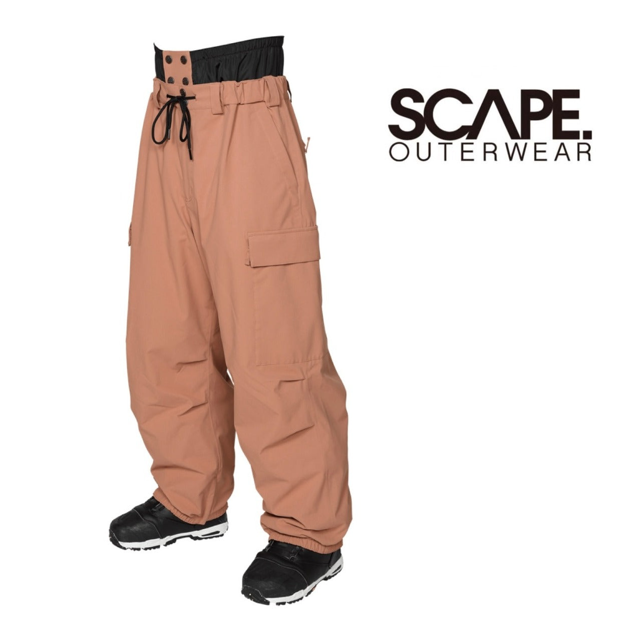 Scape Outerwear 24-25 Baggy Pants 早期予約 スノーボード ウェア エスケープ バギーパンツ カービング グラトリ ラントリ バックカントリー パウダー メンズ レディース ユニセックス