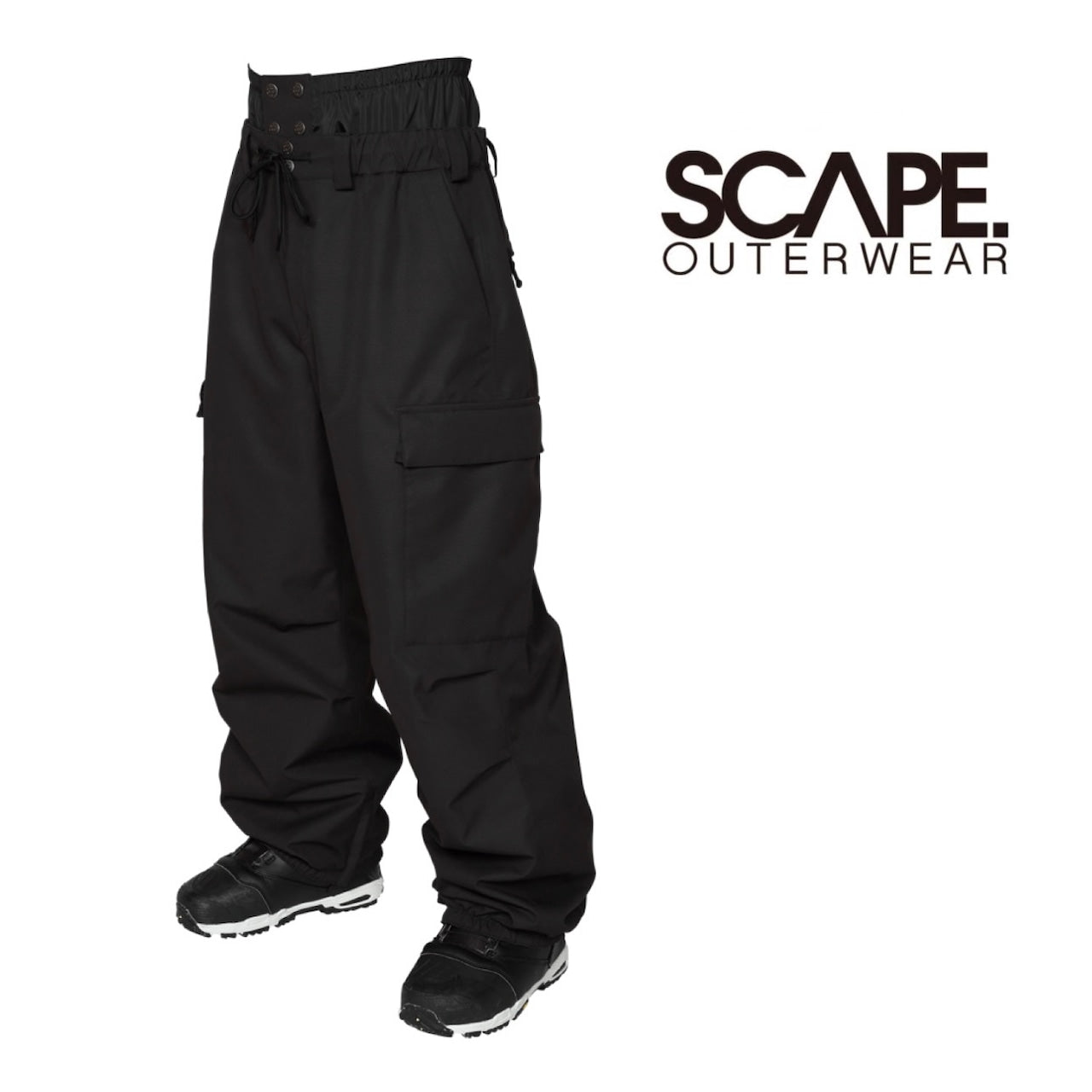 Scape Outerwear 24-25 Baggy Pants 早期予約 スノーボード ウェア エスケープ バギーパンツ カービング グラトリ ラントリ バックカントリー パウダー メンズ レディース ユニセックス