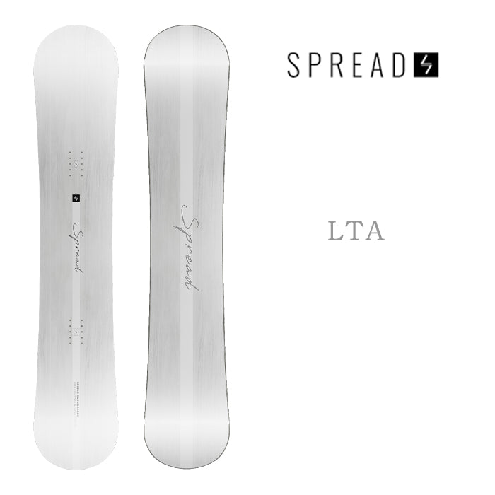 早期予約受付中 SPREAD LTA 24-25 スプレッド 国内工場生産 アクトギア製 尾川慎二 菅谷佑之介 堀内礼 グラトリ ラントリ 弾き系 乗り系 カービング キャンバー フリースタイル スノーボード エルティーエー メンズ レディース ユニセックス