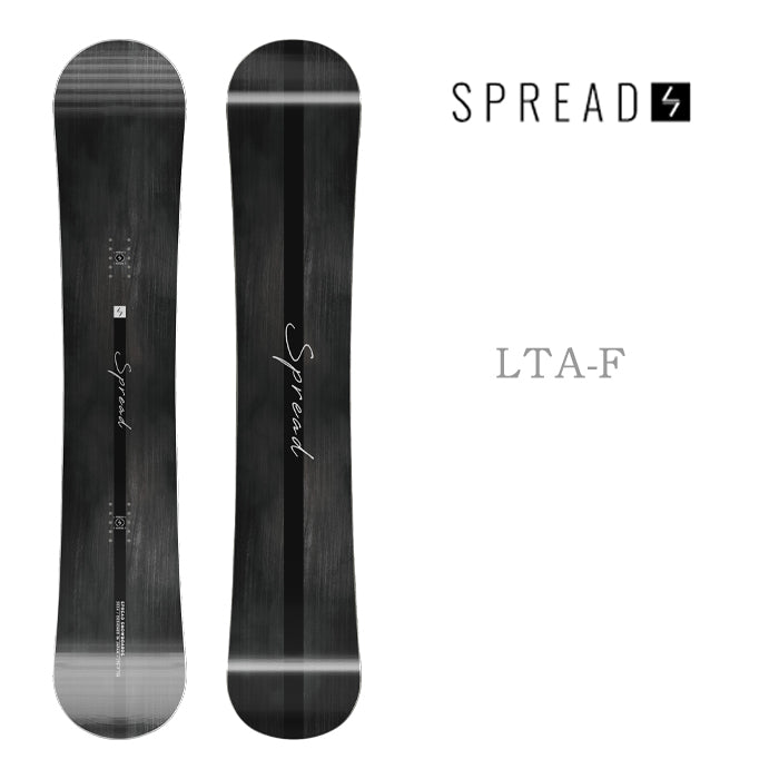 SPREAD LTA-F 24-25 スプレッド 国内工場生産 アクトギア製 尾川慎二 菅谷佑之介 堀内礼 グラトリ ラントリ 弾き系 乗り系 カービング キャンバー フリースタイル スノーボード エルティーエーエフ メンズ レディース ユニセックス