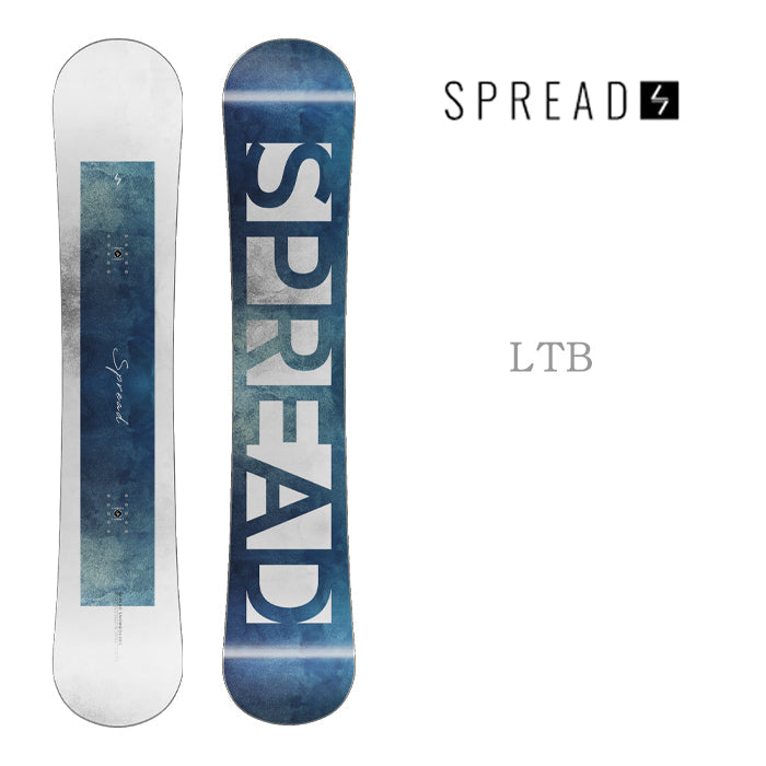 早期予約受付中 SPREAD LTB 24-25 スプレッド 国内工場生産 アクトギア製 尾川慎二 菅谷佑之介 堀内礼 グラトリ ラントリ 弾き系 乗り系 カービング ハイブリッドキャンバー フリースタイル スノーボード エルティービー メンズ レディース ユニセックス