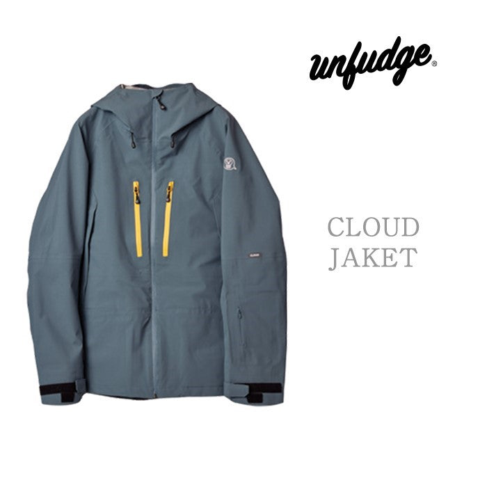 早期予約受付中 unfudge snow wear CLOUD JACKET 24-25 スノーボード ウェア アンファッジ カービング グラトリ ラントリ バックカントリー パウダー メンズ レディース ユニセックス