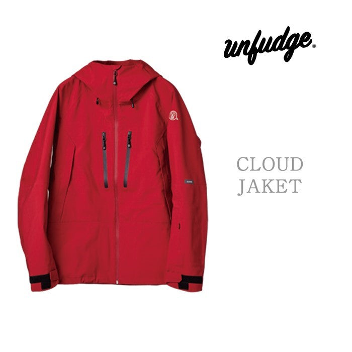 unfudge snow wear CLOUD JACKET 24-25 スノーボード ウェア アンファッジ カービング グラトリ ラントリ バックカントリー パウダー メンズ レディース ユニセックス