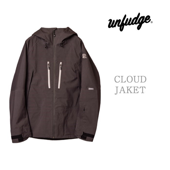 早期予約受付中 unfudge snow wear CLOUD JACKET 24-25 スノーボード ウェア アンファッジ カービング グラトリ ラントリ バックカントリー パウダー メンズ レディース ユニセックス