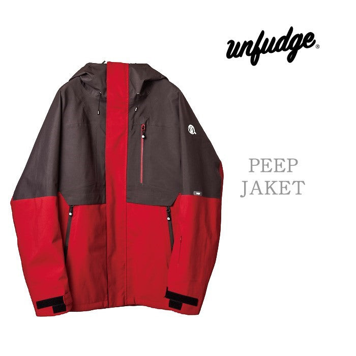 unfudge snow wear PEEP JACKET 24-25 スノーボード ウェア アンファッジ カービング グラトリ ラントリ バックカントリー パウダー メンズ レディース ユニセックス