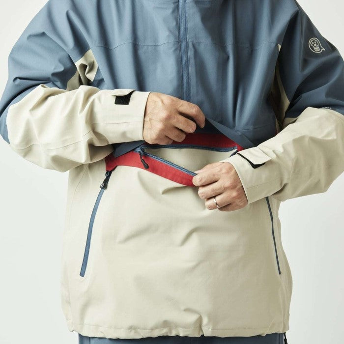 早期予約受付中 unfudge snow wear SMOKE ANORAK 24-25 スノーボード ウェア アンファッジ カービング グラトリ ラントリ バックカントリー パウダー メンズ レディース ユニセックス