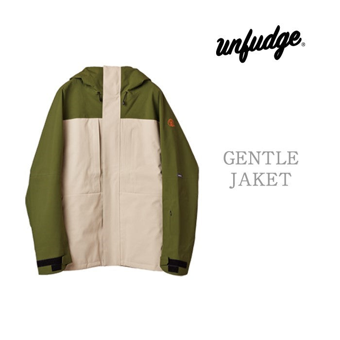 unfudge snow wear GENTLE JACKET 24-25 スノーボード ウェア アンファッジ カービング グラトリ ラントリ バックカントリー パウダー メンズ レディース ユニセックス