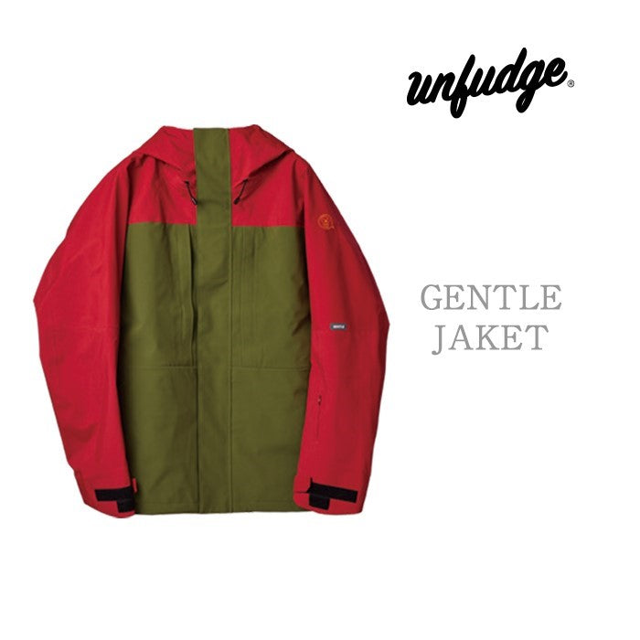 unfudge snow wear GENTLE JACKET 24-25 スノーボード ウェア アンファッジ カービング グラトリ ラントリ バックカントリー パウダー メンズ レディース ユニセックス