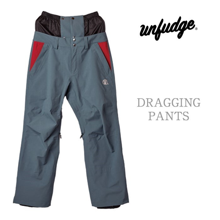 早期予約受付中 unfudge snow wear DRAGGING PANTS 24-25 スノーボード ウェア アンファッジ カービング グラトリ ラントリ バックカントリー パウダー メンズ レディース ユニセックス