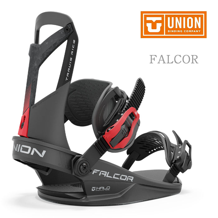 Union Snowboard Bindings Falcor 24-25 早期予約 ユニオン ビンディング バインディング ファルコア トラビスライス フルモデルチェンジ オールマウンテン カービング パウダー バックカントリー フリースタイル  グラトリ ラントリ スノーボード メンズ レディース