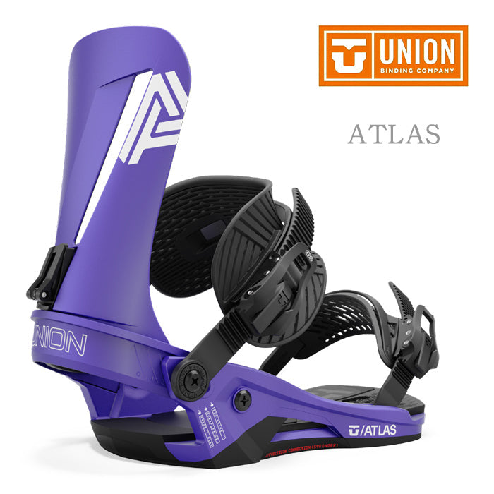 Union Snowboard Bindings Atlas 24-25 早期予約 ユニオン ビンディング バインディング アトラス オールマウンテン カービング パウダー バックカントリー フリースタイル  グラトリ ラントリ スノーボード メンズ レディース