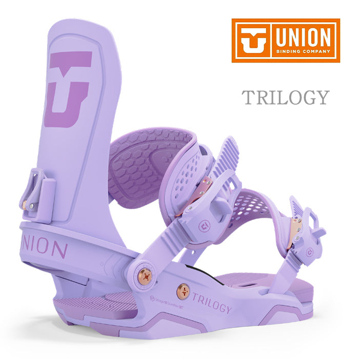 Union Snowboard Bindings Trilogy 24-25 早期予約 ユニオン ビンディング バインディング トリロジー オールマウンテン カービング パウダー バックカントリー フリースタイル  グラトリ ラントリ スノーボード レディース メンズ