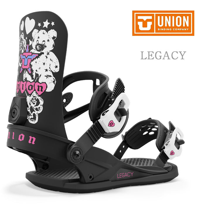 Union Snowboard Bindings Legacy 24-25  ユニオン ビンディング バインディング レガシー オールマウンテン カービング パウダー バックカントリー フリースタイル  グラトリ ラントリ スノーボード レディース メンズ