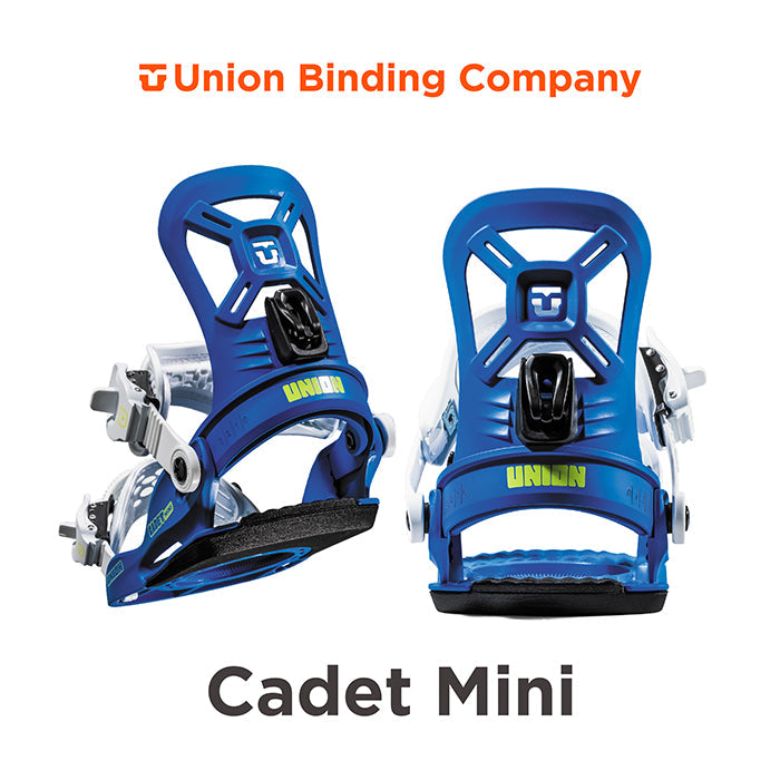 Union Snowboard Bindings Cadet Mini 24-25  ユニオン ビンディング バインディング キャデットミニ オールマウンテン カービング パウダー バックカントリー フリースタイル  グラトリ ラントリ スノーボード ジュニア キッズ